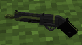 The Shader applied to a Revolver.