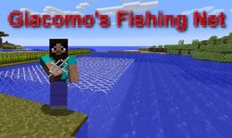 Minecraft  Mod Showcase: Fishing Nets! (Make fishing easier