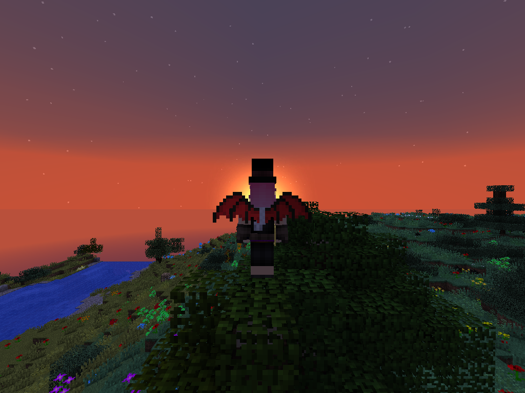 angel ring golden wings minecraft