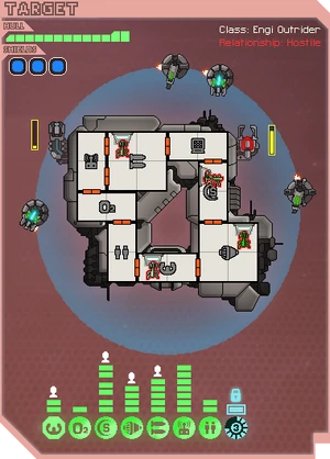 Engi Outrider with mantis crew (Sector 7, Hard)