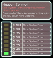 FTL Weapons