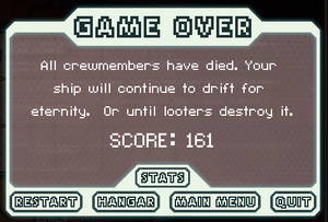 Gameover crewdeath