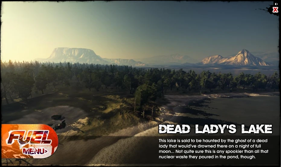 Dead Lady's Lake FUEL GAME Wiki Fandom