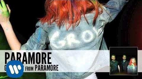 Paramore- Grow Up (Audio)