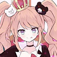 Ren memakai PP "Junko Enoshima"