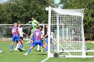 1-0: Ollie O'Neill opens the scoring with a direct free-kick from a tight angle, catching Goodman off guard in the Crystal Palace goal