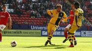 0-1: Ryan Tunnicliffe scores his first goal for Fulham after finishing a rebound from Ross McCormack's free kick