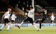 0-1: Joe Willock scores in his seventh straight Premier League match in the 23rd minute after beating Rodák following a barnstorming run from midfield