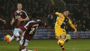 2-1: Ross McCormack slots in to give Fulham some hope in the second half