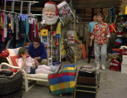 The garage when D.J. wanted her own room