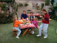 Full house backyard