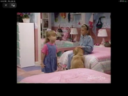 https://fullhouse.fandom.com/wiki/Silence_is_Not_Golden (3.04 MB) Stephanie petting her dog Comet.