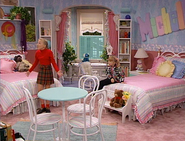 Michelle moves into Stephanie's room in season 5