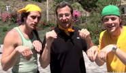 Saget's initiation into the Gangaroos in 2014