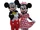 Mickey and Minnie Mouse