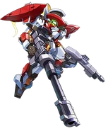 FMP01 Urzutein in Medarot S x Full Metal Panic! Invisible Victory collaboration.