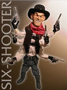 "Six-Shooter" Poster