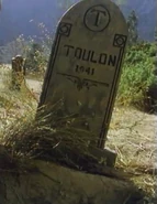 Andre's Grave in Shady Oaks cemetery