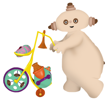 Makka pakka bike toy shop