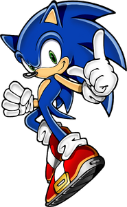 Rush Sonic pose