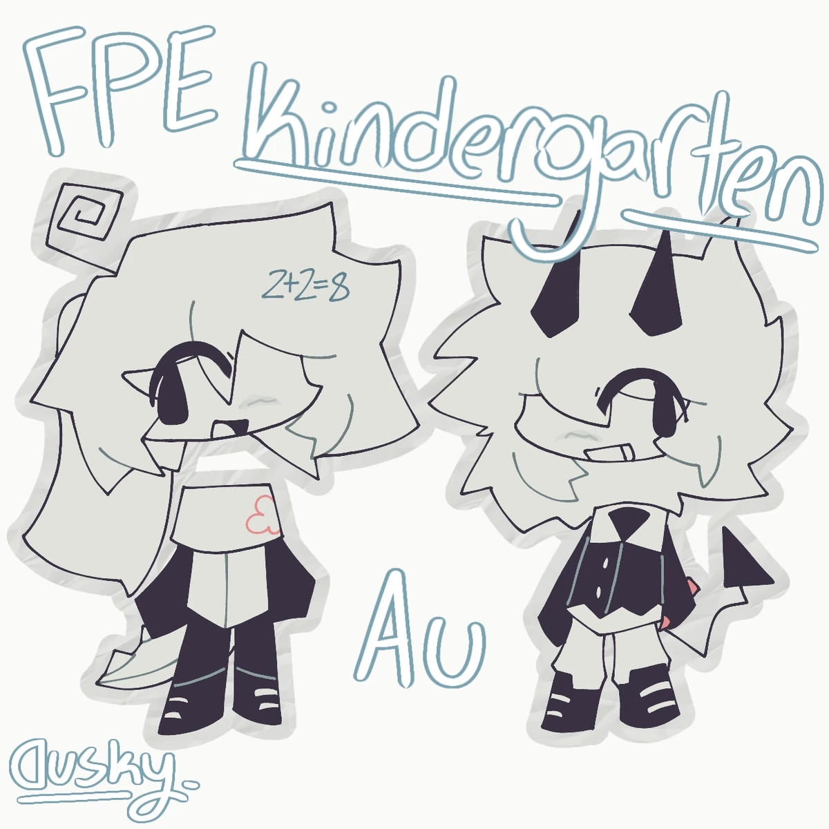 Kindergarten AU | Fundamental-paper-education-fanon Wiki | Fandom