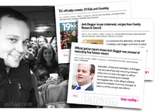 Josh Duggar scandal headlines