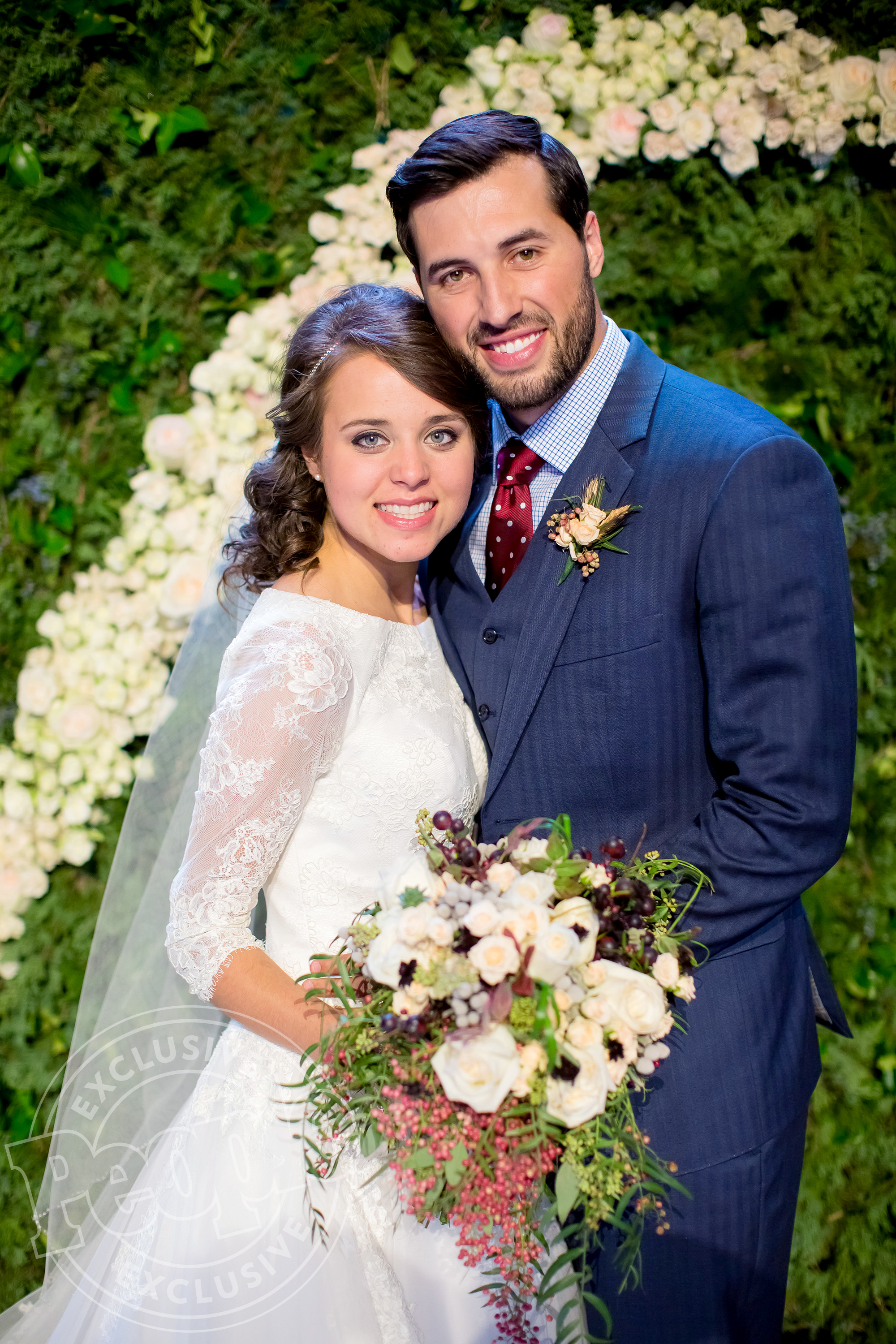 Jessa duggar's wedding dress hot sale