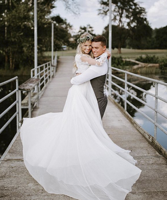 josie bates wedding dress
