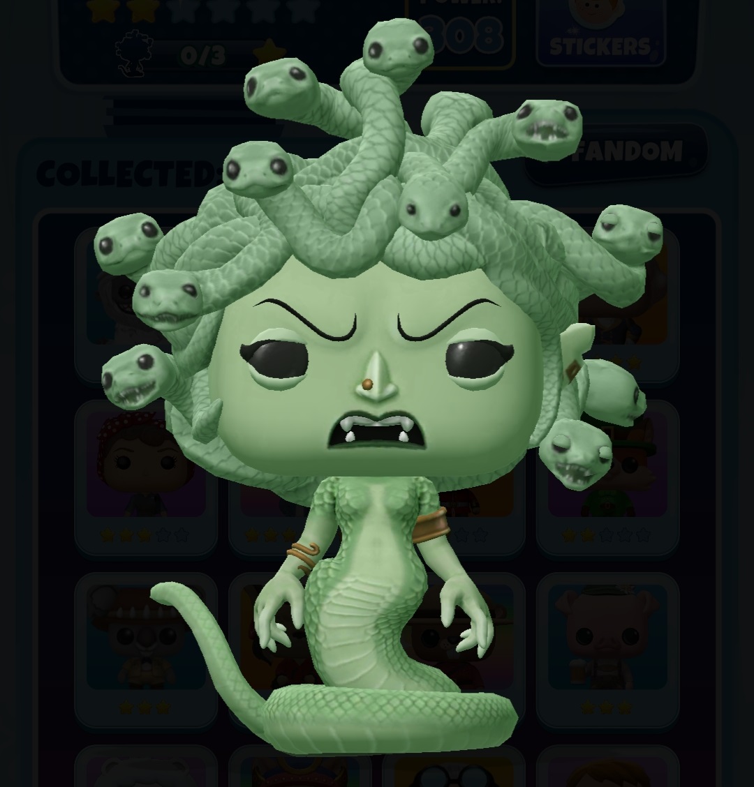 Funko Pop Antigo Grego Mythogy Cobra Cabelo Banshee Medusa # 22 Mediusa  Verde Figura De Brinquedo