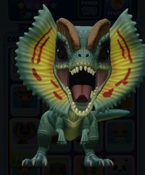 Dilophosaurus funko pop sales