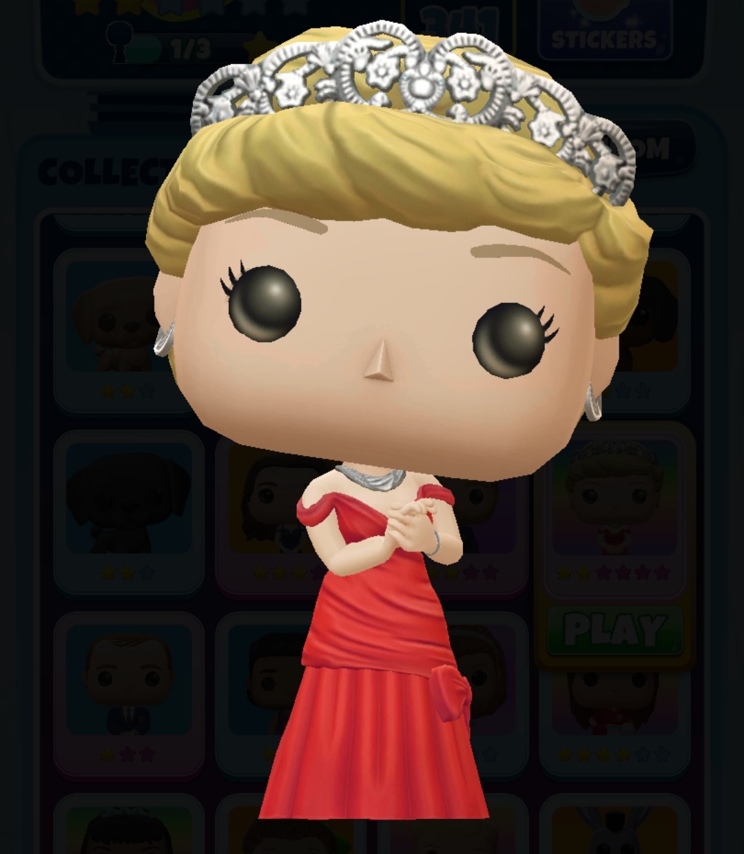 Funko pop hot sale princess diana