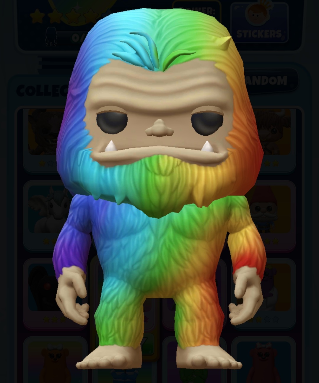 Funko pop hot sale bigfoot rainbow