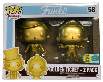 Pop! Golden Ticket 2 Pack | Funko Pop! Wiki | Fandom