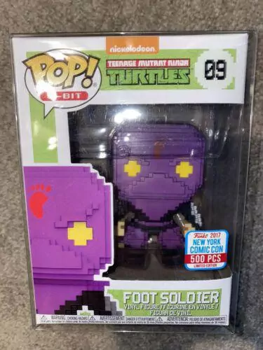 Pop 8 Bit No.9 Foot Soldier Funko Pop Wiki Fandom