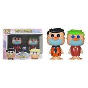 2 Pack Fred Flintstone And Barney Rubble Black And Green Hair