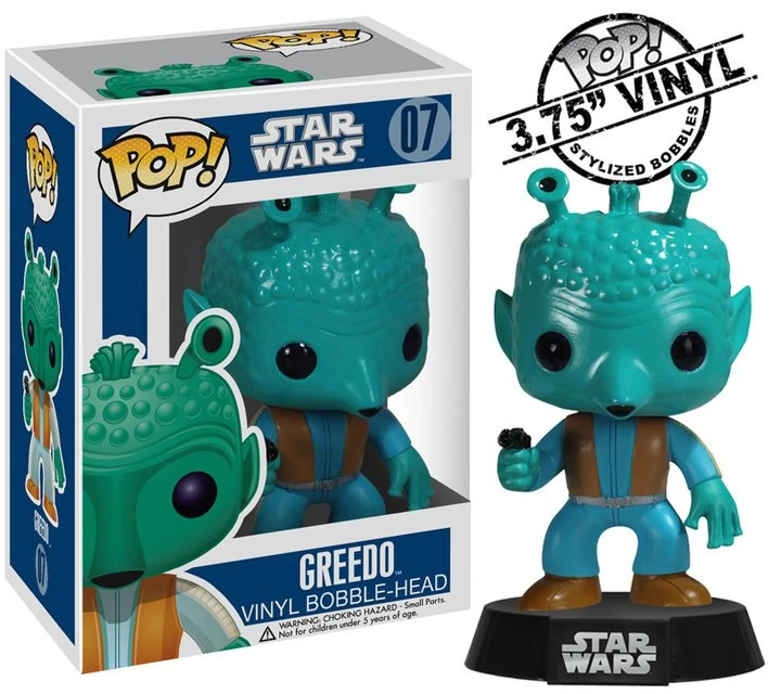 Star Wars Pop! 07 Greedo | Funko Wiki 
