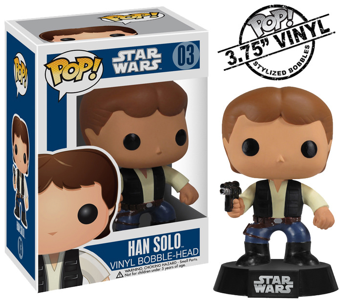 Star Wars Pop! 03 Han Solo, Funko Wiki