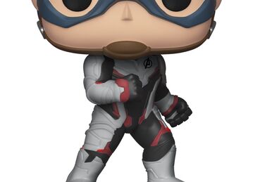 Funko Pop! Avengers 4: Endgame - Captain America with Mjolnir Metallic