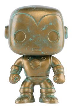 Patina iron man funko pop top
