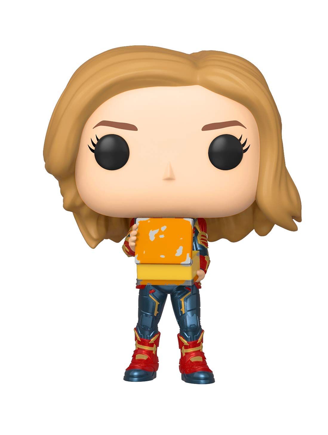 Captain Marvel with Tesseract (Captain Marvel) Funko Pop | Funko Wiki ...