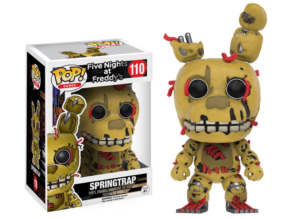 SF・ファンタジー・ホラー SPRINGTRAP figure Funko Five Nights at Freddy's Spring Trap 2-Inch Mystery