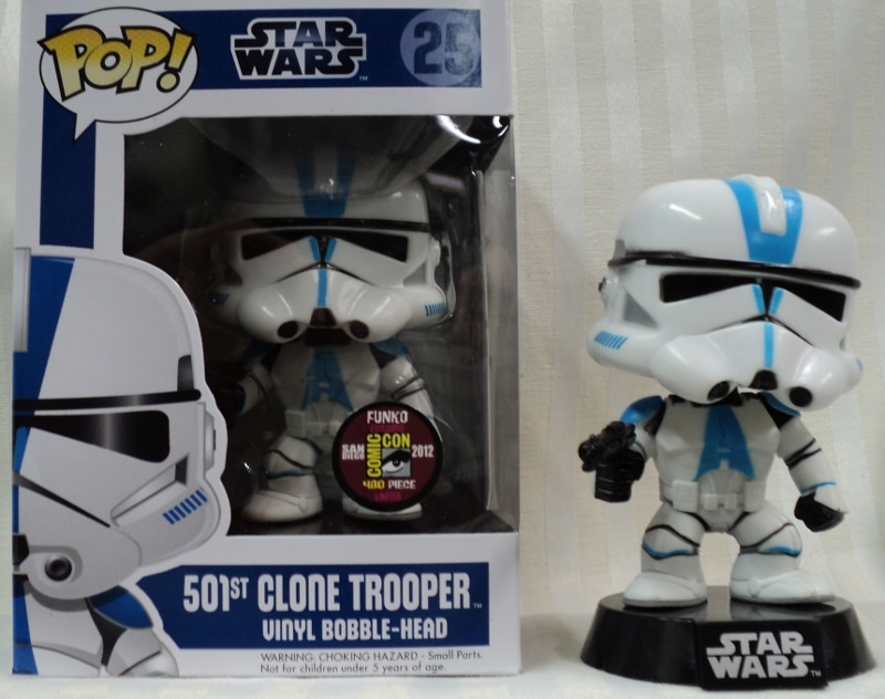 Star Wars Pop! 25 501st Clone Trooper, Funko Wiki