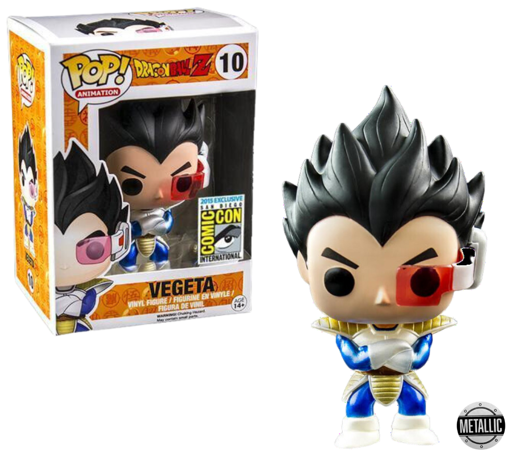 Funko POP! Animation: Dragon Ball Z Vegito Metallic 4.5-in Vinyl Figure  GameStop Exclusive | GameStop