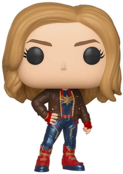 【Funko POP!/米国限定/新品/特別版】キャプテンマーベル 4インチ Amazon.co.jp: マーベル マーベルズ キャプテンマーベル with