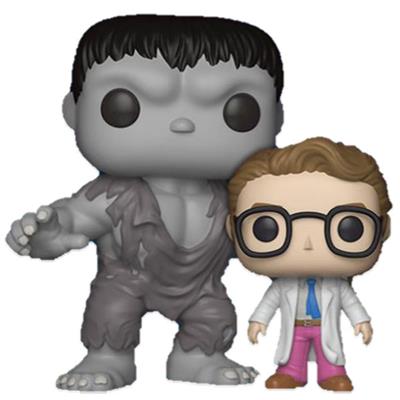 Funko pop bruce hot sale banner and hulk