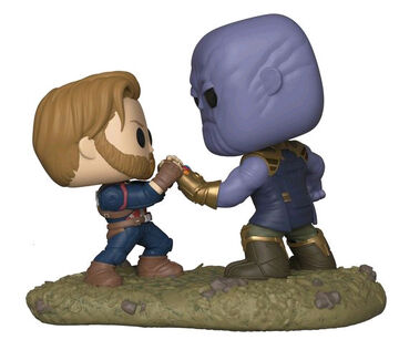 Captain America vs. Thanos Avengers Infinity War Funko Pop