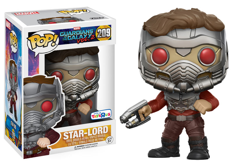  Funko Marvel Guardians of the Galaxy Star Lord Mixed Tape Pop  Vinyl Figure No. 155 : Toys & Games