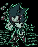 Chaos✝️ — Made some sad Fleetway art!!