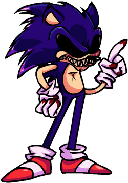 I saw the vs Sonic.Exe mod and looked at Majin Sonic, apparently Nintendo  themself stated that he was never ment to be scary, now I headcannon that  he actually is friendly and