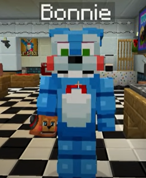 Fnaf 2 Toy Bonnie Minecraft Skin